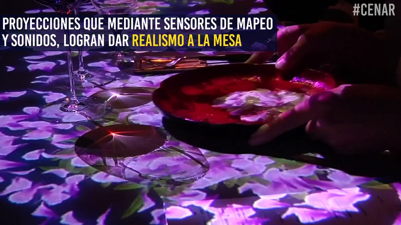 ¿Por qué comer solo con la boca cuando puedes involucrar todos tus sentidos? En este restaurante es posible