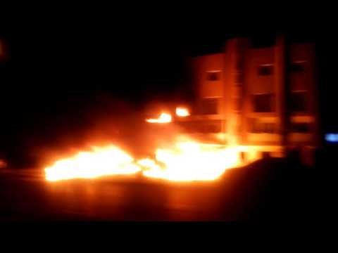 Un incendie infernal s’est déclenché ce matin à Ouest Foire vers 4 heures