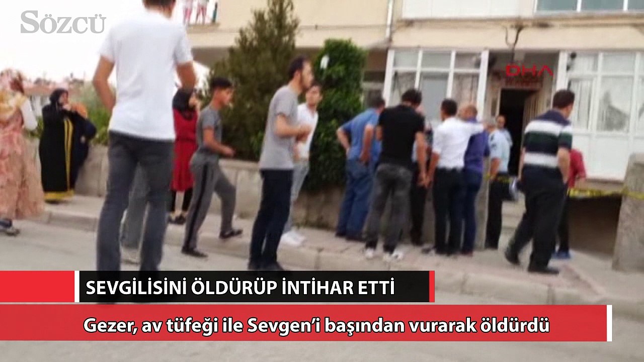 Birlikte yaşadığı kadını öldürüp intihar etti!