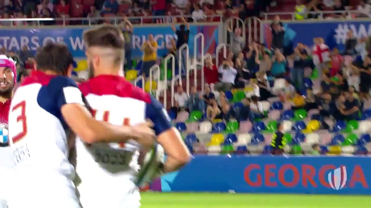 MONDIAL U20 : L'essai de Lucas Tauzin "Du bout du monde" face aux Baby Blacks