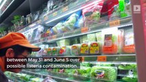 2,000 pounds of salad recalled due to listeria concerns