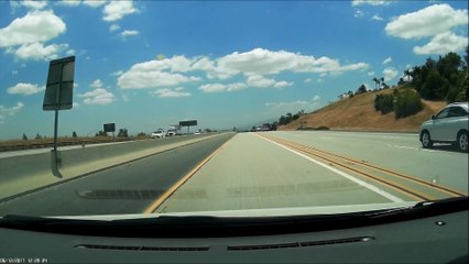 Carpool Lane Fail in Chino Hills