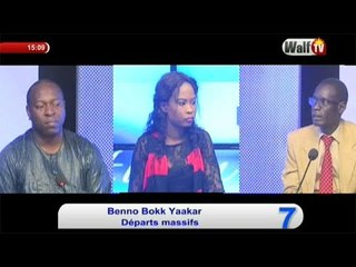 Actu en 7 du 13 mai-17: Départs dans Benno Bokk Yaakar; Polémiques riz impoté