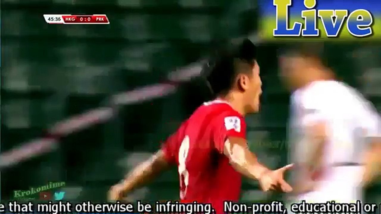 Hong Kong 1:0 North Korea (AFC Asian Cup 13 June 2017)
