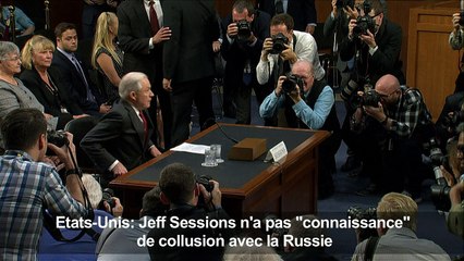 Jeff Sessions n'a pas "connaissance" de collusion avec la Russie