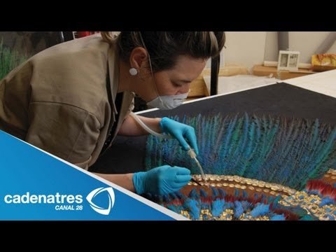 Penacho de Moctezuma signo de belleza, riqueza y poder