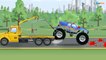 Tractores infantiles - Excavadoras para niños - Carritos infantiles - Videos Para Niños