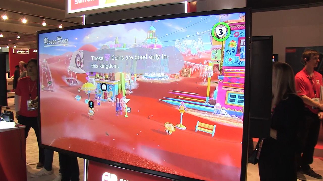 E3 2017 : Super Mario Odyssey - gameplay et impressions