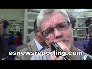 roach on manny pacquiao koing algieri in 1 rd - danny garcia vs manny EsNews