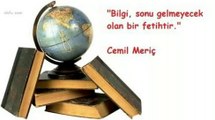 Cemil Meriç Düşündüren Sözler