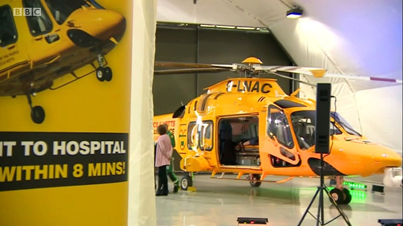 BBC1_Look North (East Yorkshire & Lincolnshire) 13Jun17 - Lincs & Notts Air Ambulance