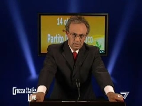 Crozza imita Veltroni (VIDEO 2)