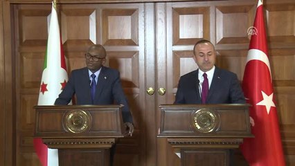 Burundi Dış Ilişkiler ve Uluslararası Işbirliği Bakanı Nyamitwe (1)