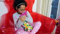 Bad Baby Bottle Magic Gumballs - Giant Gummy Chair - Crybaby