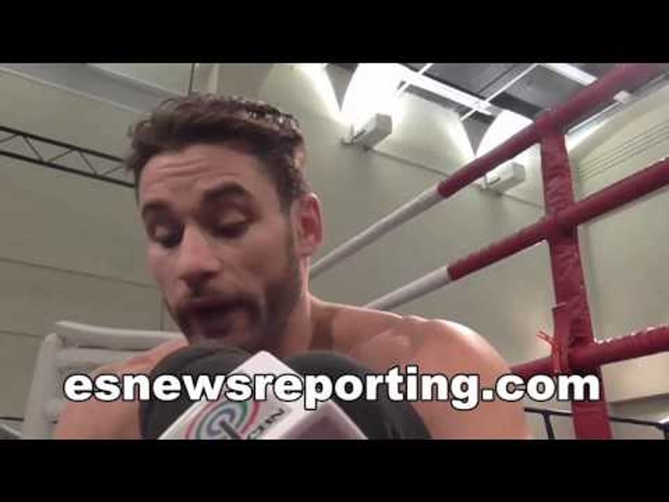 Chris Algieri Reaction To Roach Saying Manny Will KO Him In 1 Rd - esnews boxing