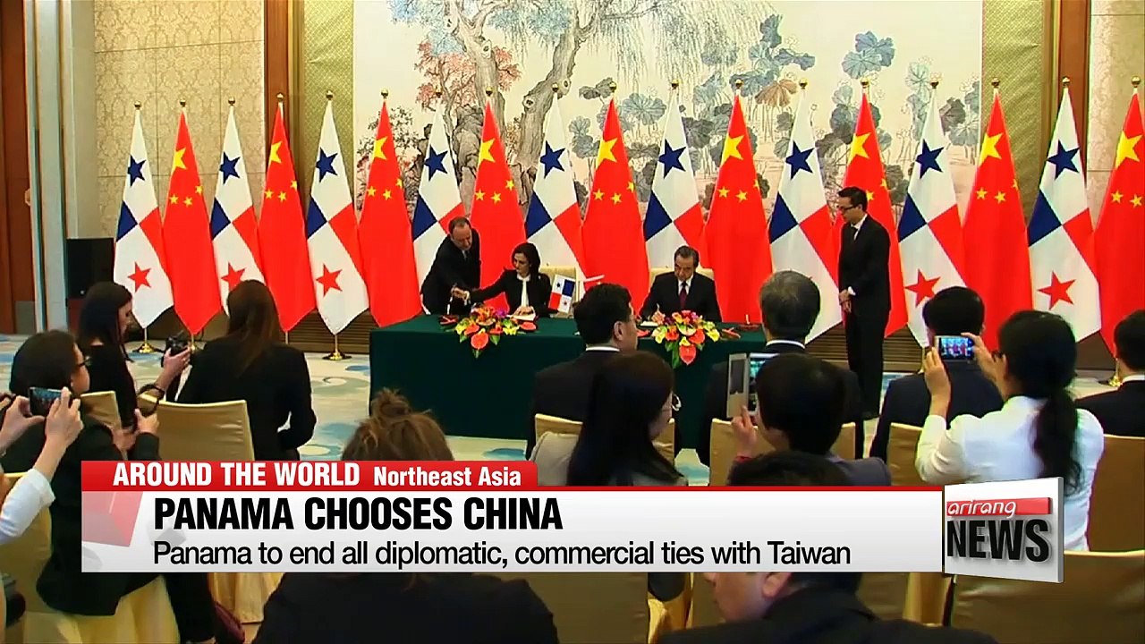 :  Panama chooses China over Taiwan in a diplomatic dispute