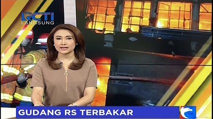 Gudang Obat RSUD Tangerang Terbakar, Pasien Panik