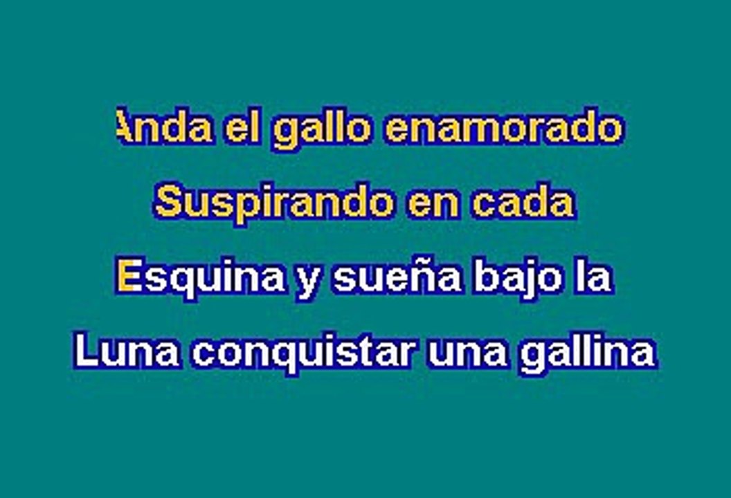 Kikiriki - Floricienta (Karaoke)
