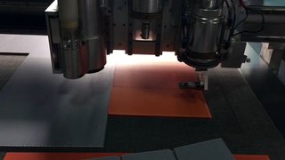 Coroplast PP Plate TwinWall Board Corrugated Sheet Sample Cutter Machine
