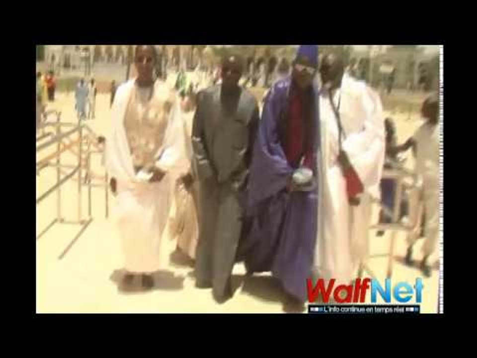 Sidi Lamine NIASS rend visite à Serigne Sidy Makhtar MBACKE