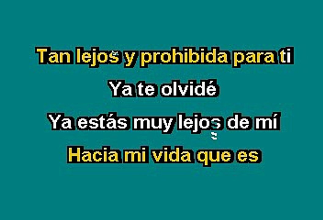 YA TE OLVIDE - ROCIO DURCAL (KARAOKE CON VOZ GUIA)