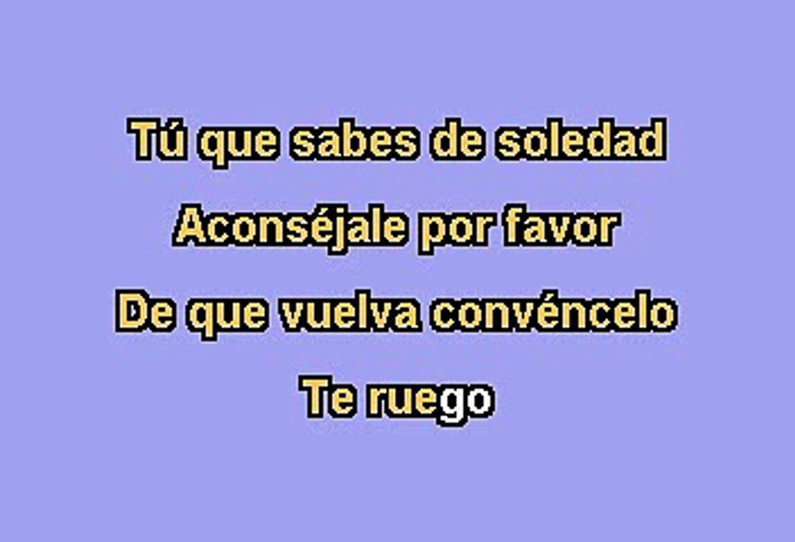 Ana Gabriel - Luna (Karaoke)