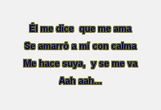 Ana Gabriel - Soledad (Karaoke)