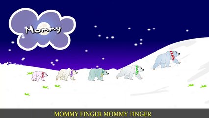 Finger Family Bear Family Rhymes _ Animals Cartoon Finger Fami