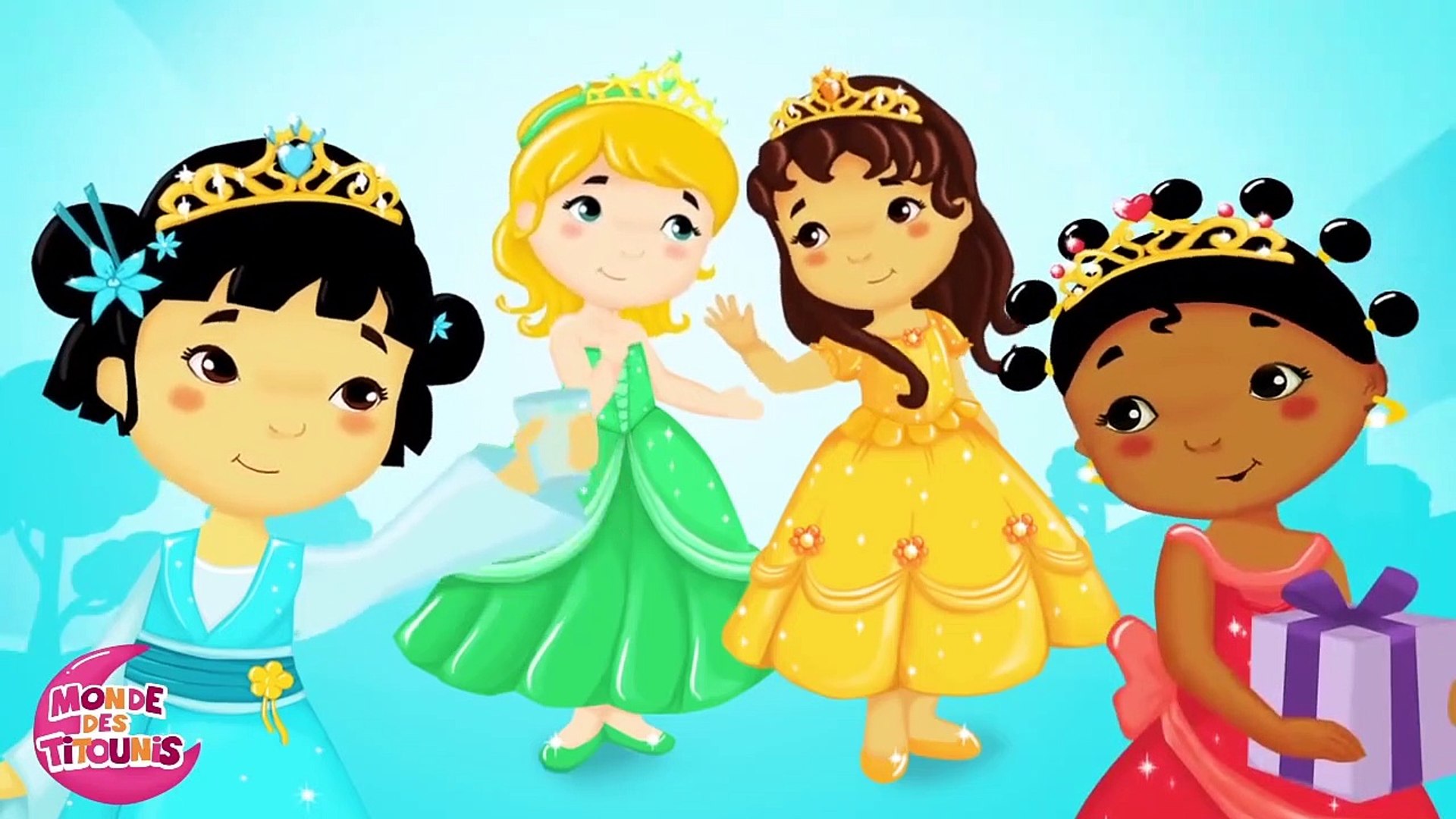 Monde Des Titounis La Famille Des Doigts La famille des doigts - Comptines version Princesse - Titounis - video  Dailymotion