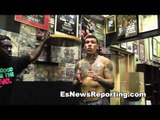 what is floyd mayweather biggest weapon - EsNews boxing talks to gabe rosado