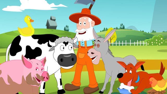 Old MacDonald - Kids Nursery Rhymes Song - 3D Kindergarten Baby Songs by Little Treehouse.mov