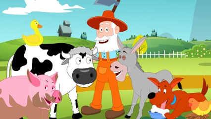 Old MacDonald - Kids Nursery Rhymes Song - 3D Kindergarten Baby Songs by Little Treehouse.mov
