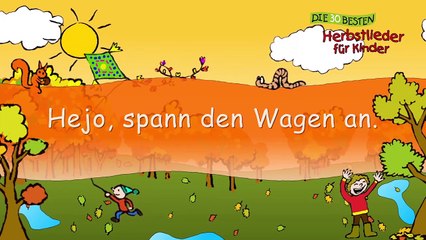 Hejo spann den Wagen an - Die besten Herbstlieder _ Kinderlieder-d5PKXbC
