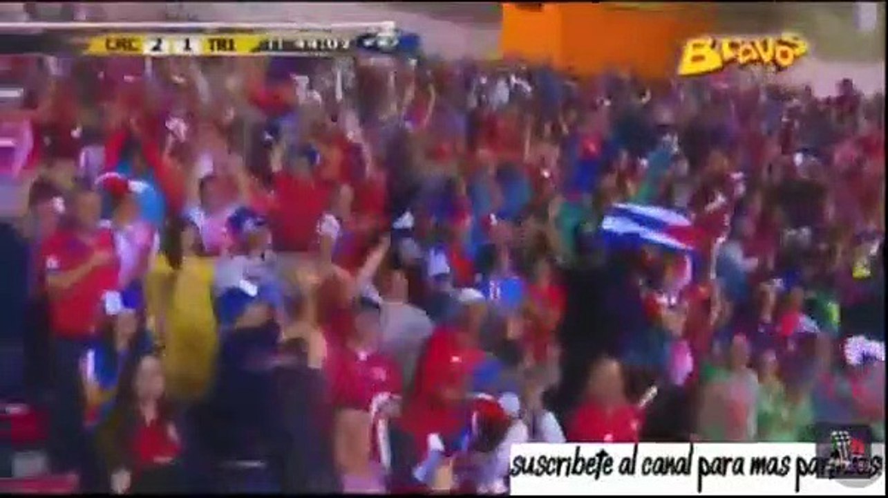 Bryan Ruiz Goal ~ Costa Rica 2-1 Trinidad & Tobago