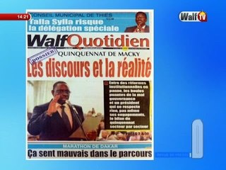 Revue de presse du 03 avr.-17 sur WalfTV