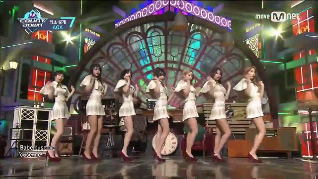 [AOA - Excuse Me] Comeback Stage _ M COUNTDOWN 170105 EP.505-haGyhdj