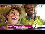 Juanpa Zurita en Somalia con donaciones | Imagen Noticias con Yuriria Sierra