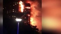 Un gigantesque incendie ravage une tour de 27 étages à Londres