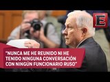 'No tuve reuniones privadas con funcionarios rusos', dice Sessions