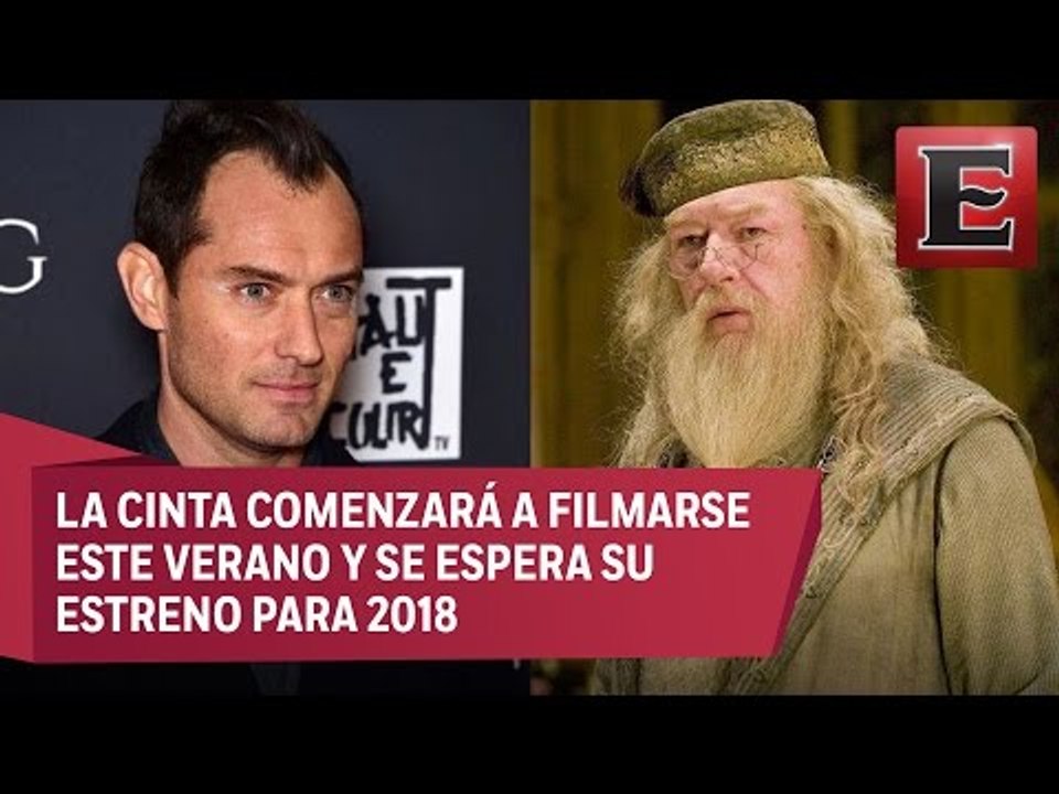 Jude Law será Albus Dumbledore en Animales Fant...