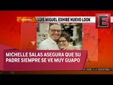 Luis Miguel exhibe su nuevo look y su hija lo apoya