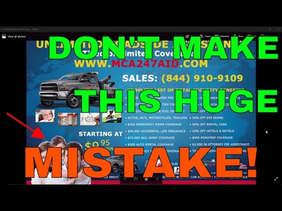 WHY YOU SHOULDN'T HAVE MCA LOGO IN YOUR FLYERS