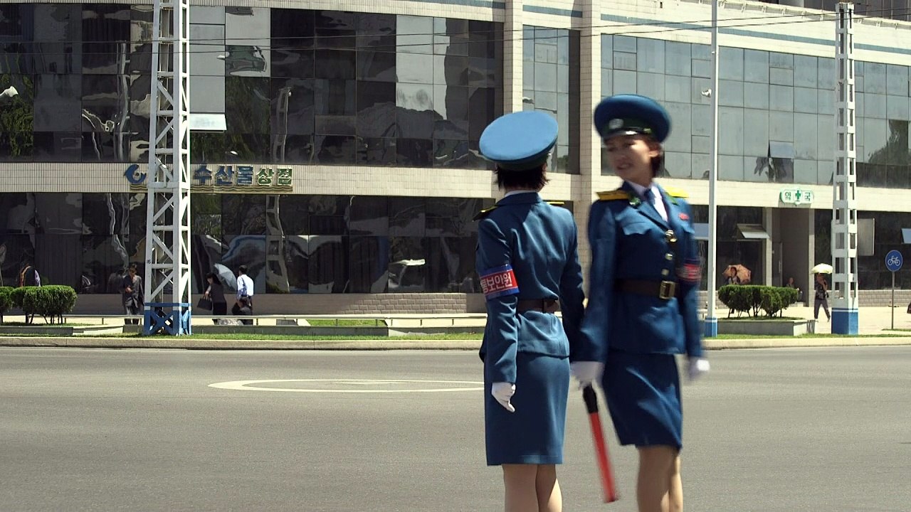Driven to distraction: Pyongyang's 'traffic ladies'