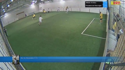 But de Alexandre  (1-1) - Athletic Kiniktou Vs Pompiers de Chauvigny - 13/06/17 21:00 - Ligue 2
