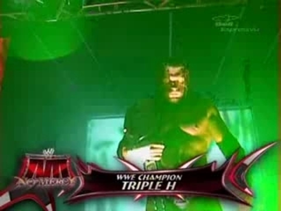 Wwe No Mercy 2007 Randy Orton VS Triple H