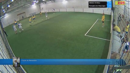 Faute de Alexandre  - Athletic Kiniktou Vs Pompiers de Chauvigny - 13/06/17 21:00 - Ligue 2