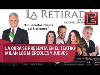 María Rebeca presenta la obra La Retirada