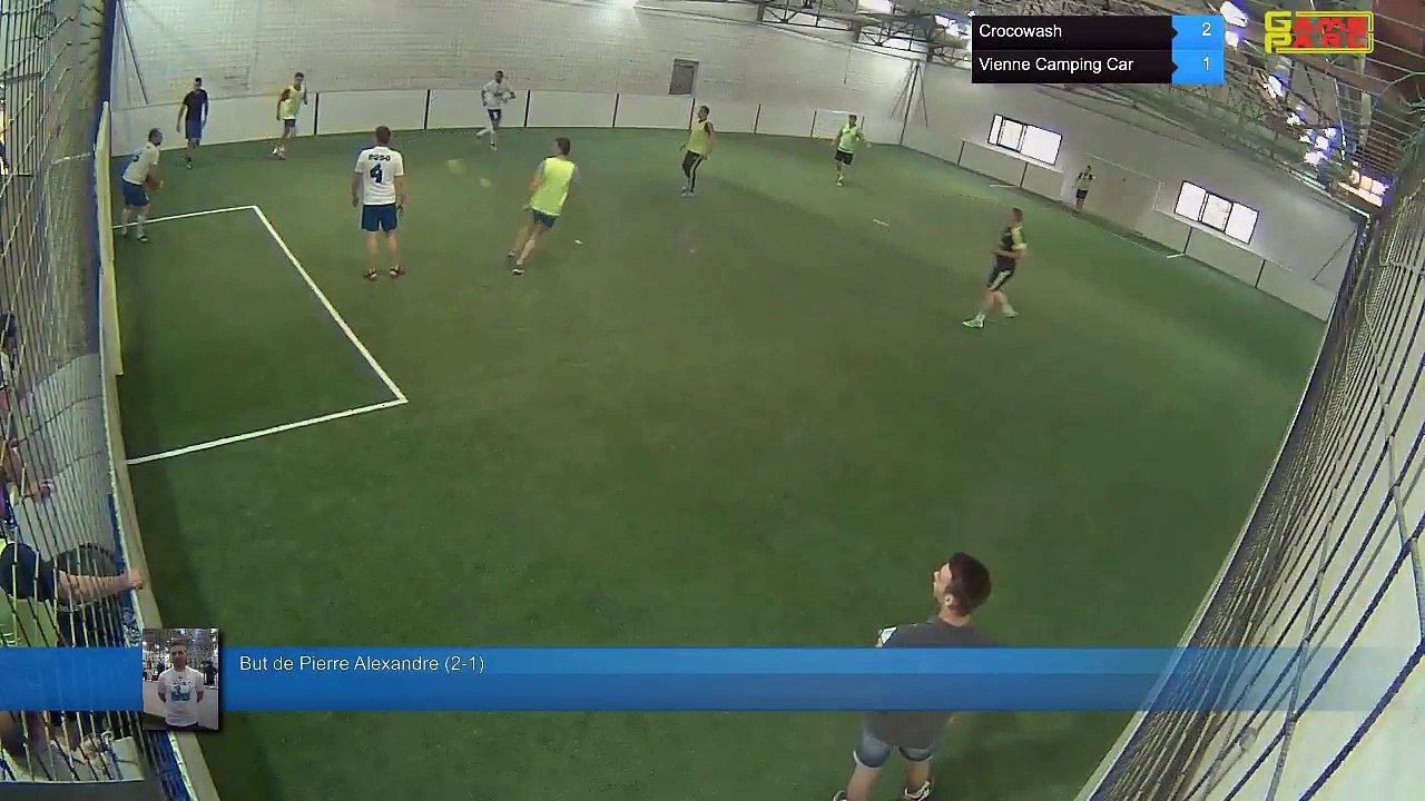 But de Pierre Alexandre (2-1) - Crocowash Vs Vienne Camping Car - 13/06/17 20:34 - Ligue 4