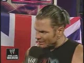 Jeff Hardy Interview after RAW 10/15/07