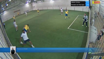 Faute de vincent - Athletic Kiniktou Vs Pompiers de Chauvigny - 13/06/17 21:00 - Ligue 2